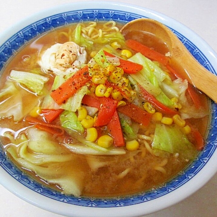 ＊野菜たっぷり♪味噌ラーメン＊